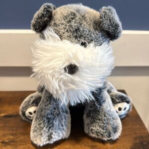 Your Calm Buddy - Gray Dog Stuffed Animal Schnauzer -no cards-